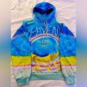 CELINE x MARCELO LAVIN “HEAVENLY DAYS” Print Hoodie In Cotton Fleece